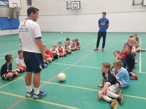 Sussex Futsal Club is offering a month's free trial at its youth academy