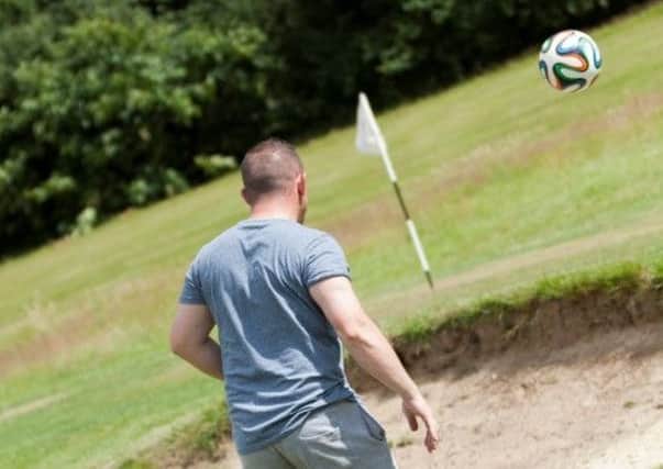 Footgolf is a relatively new sport and lots of fun