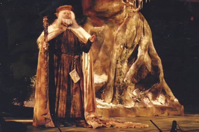 John Bailey in the Hastleons 1993 production of Camelot at The White Rock Theatre. SUS-161209-121059001