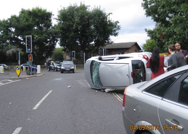 One of the accidents at the junction of Worth Road and Worth Park Avenue, Crawley SUS-160509-141554001
