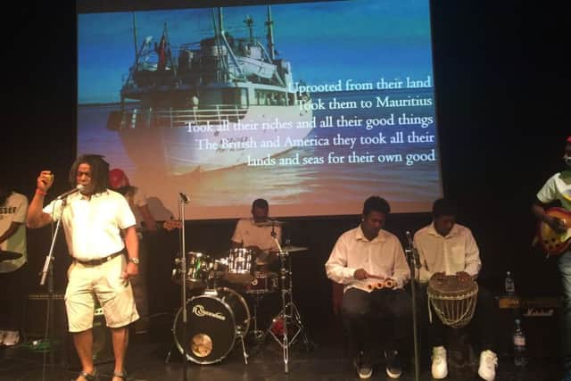 The Crawley Chagossian community put on an evening of music, dance, song and poetry at The Hawth telling the story of their people, the Chagos Islanders - picture submitted