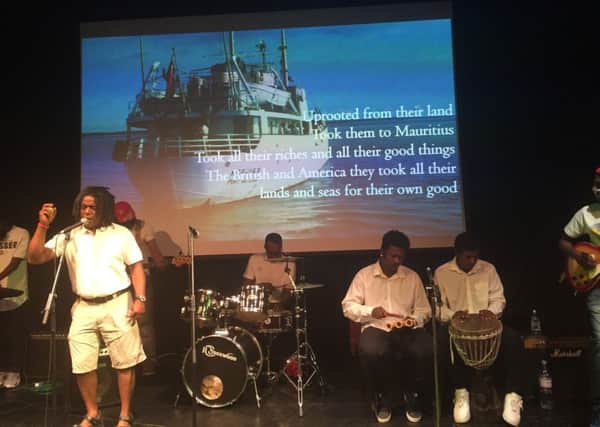The Crawley Chagossian community put on an evening of music, dance, song and poetry at The Hawth telling the story of their people, the Chagos Islanders - picture submitted