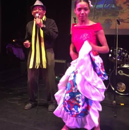 The Crawley Chagossian community put on an evening of music, dance, song and poetry at The Hawth telling the story of their people, the Chagos Islanders. Pictured is Babale - picture submitted