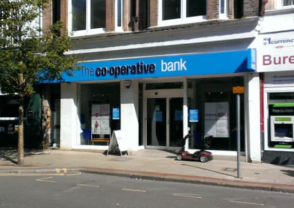 The Co-operative Bank in Chapel Road, Worthing will close by the end of November