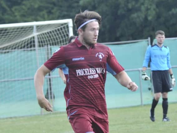 Jake Sherwood opened the scoring for Little Common in their 4-0 win at home to Steyning Town.
