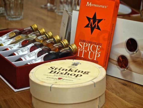 Sherry goes well with cheese and chocolate