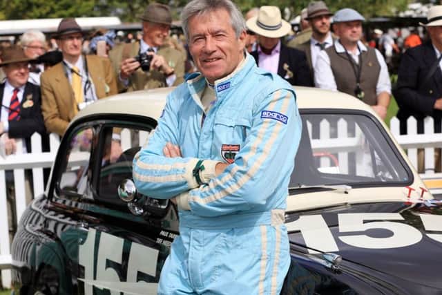 Tiff NeedellÂ pictured at the Goodwood Revival today. Photo by Oliver Dixon