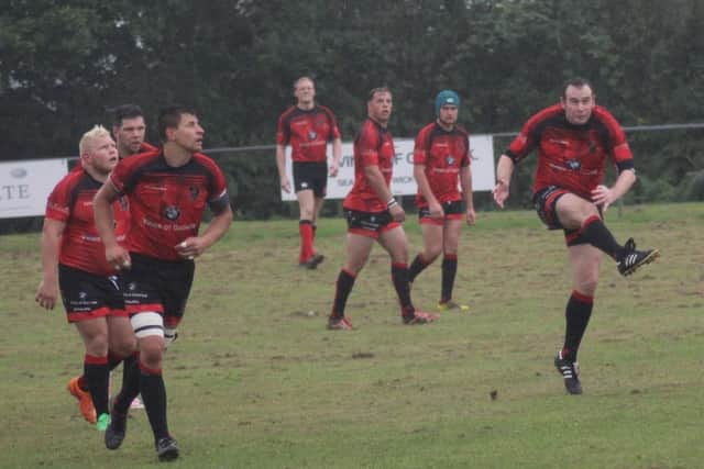 Heath number 10 and interim 1st XV coach gave a great kicking display gaining points and territory at every opportunity