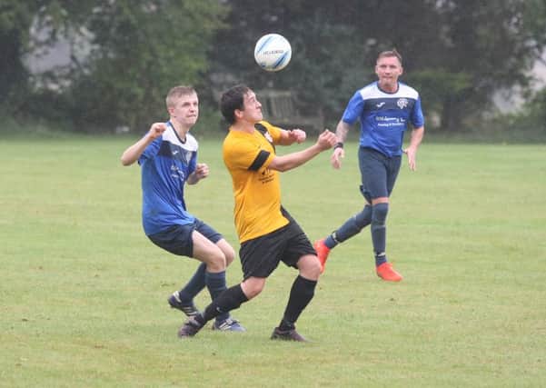 Action from Clymping's clash with Worthing Town Leisure on Saturday. Picture: Derek Martin DM16142404