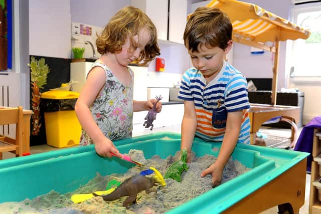 The Horsham Day Nursery has received an improved Ofsted rating. pic Steve robards SR1626802 SUS-160913-101950001