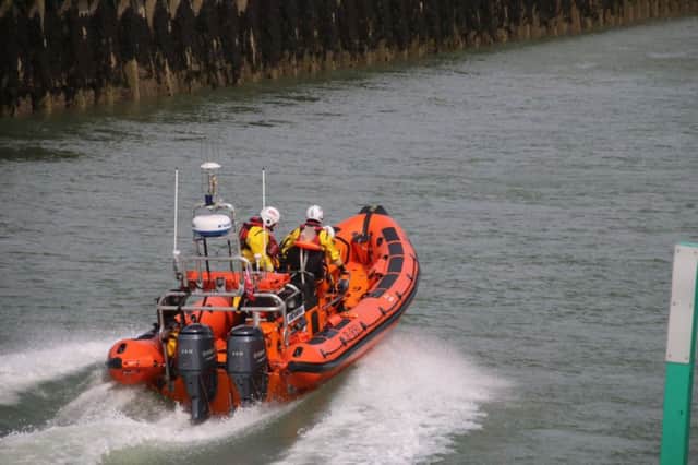 The vessel with one adult male on-board had left Brighton earlier in the day SUS-160913-132107001