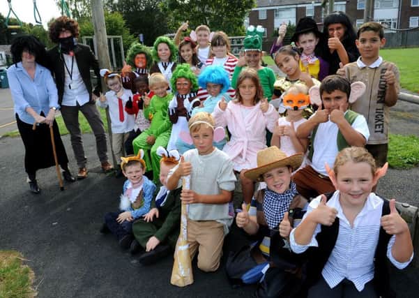 Roald Dahl day at Hilltop Primary School. Picture: Steve Robards