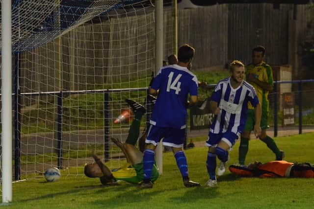 Max Miller adds to the score. Picture by Grahame Lehkyj
