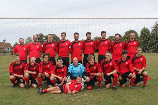 The new Rye Town football team which has made a flying start to the season