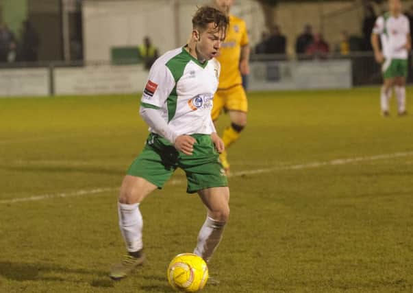 Calvin Davies in action for Bognor last season / Picture: Tommy McMillan