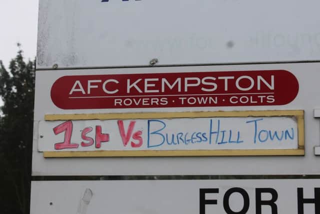 Kempston Rovers v Burgess Hill Town