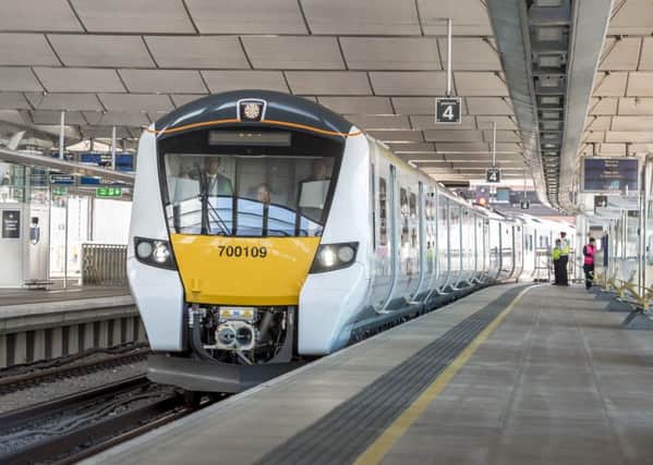 New Thameslink train (photo submitted). SUS-160919-100640001