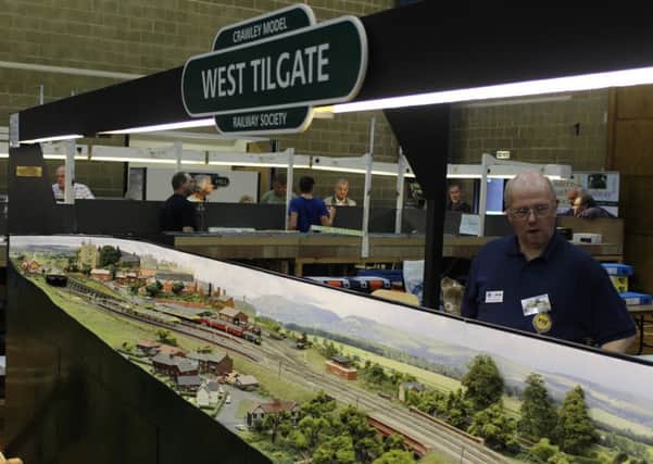Model train exhibition at The Dolphin in Haywards Heath as part of the town's 175th anniversary celebrations. Photo by Alan Stainer