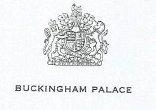 In the letter the Queen thanked residents for their card. Picture: East Grinstead Town Council/Buckingham Palace