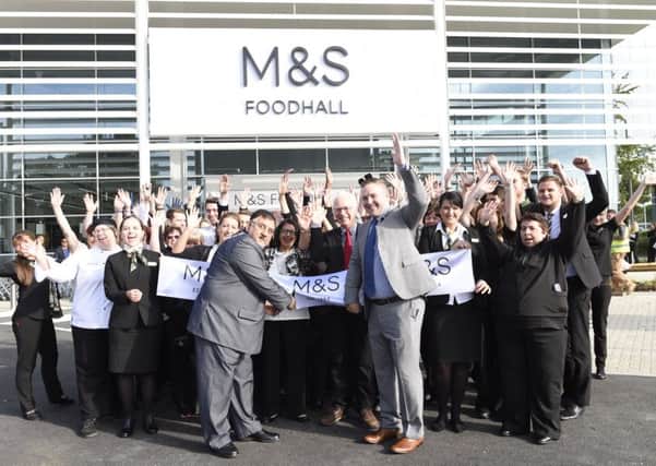 Opening of new Marks and Spencer Foodhall in Crawley SUS-160921-132031001