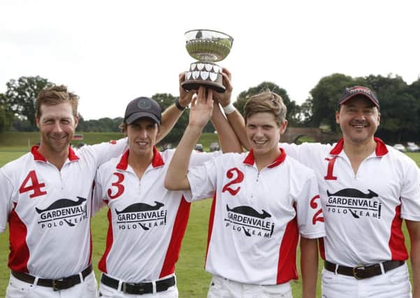 Gardenvale were Autumn Cup winners / Picture by Clive Bennett - www.polopictures.co.uk