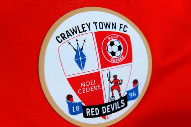 Sky Bet League 2 side Crawley Town FC . Pic Steve Robards SR1612076 SUS-160429-134858001