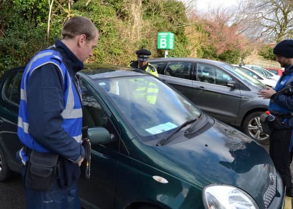 East Sussex County Council, Sussex Police and NSL carried out a day of checks on Blue Badges