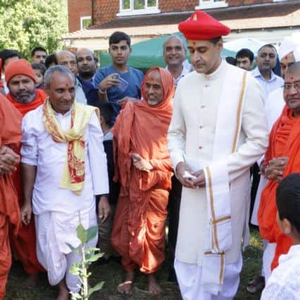 The Crawley Swaminarayan Hindu Temple celebrated its 10th birthday with a week long festival - picture submitted
