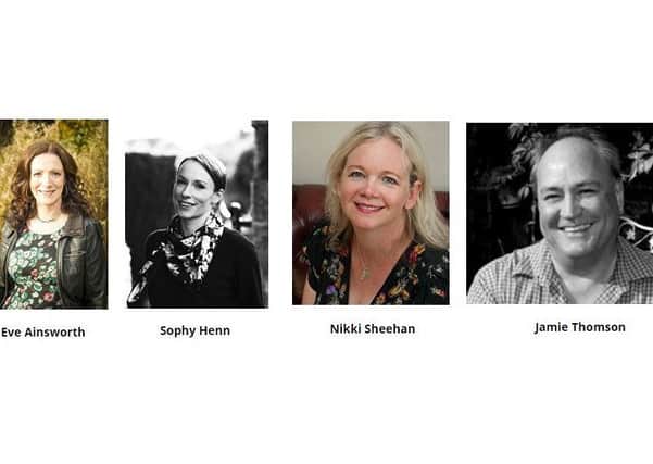 Authors due to take part in a panel at the Bookchat Roadshow