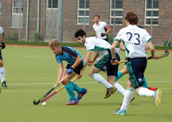 Alex Thakore on the ball for Chichester against Isca / Picture by Kate Shemilt