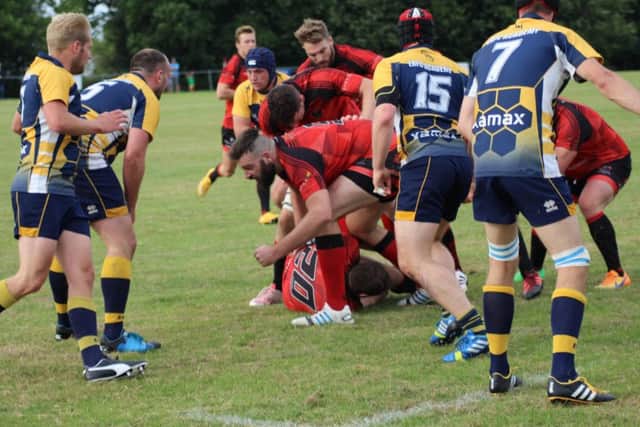 Heath forwards used their strength and pace to ensure not just a win but a bonus point on Saturday [v Eastbourne Sept 2016]