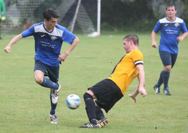 Action from Clymping's clash with Worthing Town Leisure earlier this season. Picture: Derek Martin DM16142416.