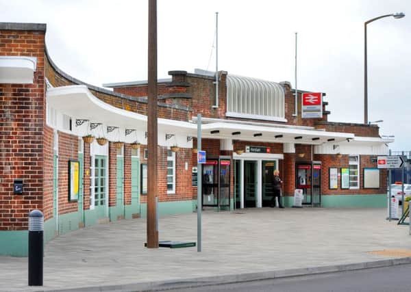 The incident took place near Horsham station, Sussex Police have said.