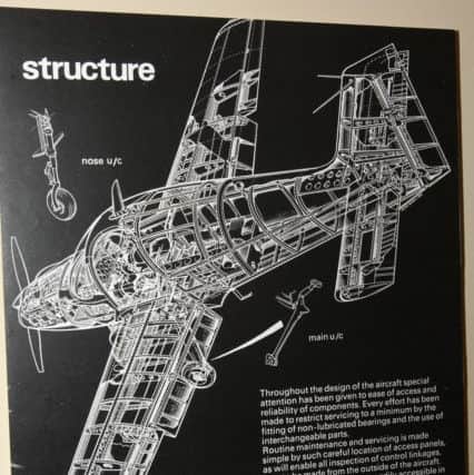 A diagram showing the structure of one of the aircraft models