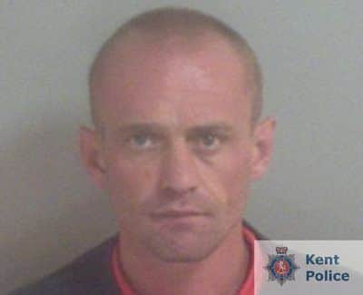Mark Love. Picture courtesy of Kent Police. SUS-160929-134441001