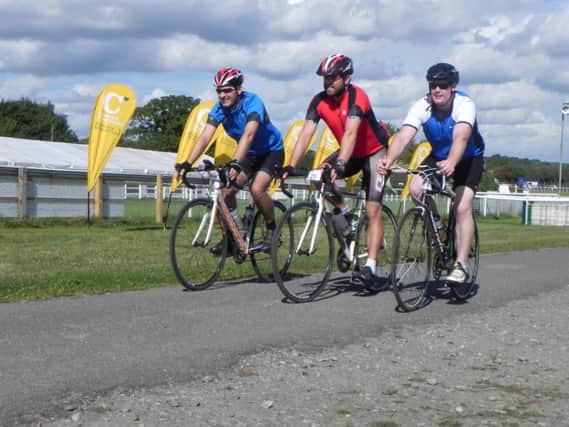 Riders in this year's Sussex 100 bike ride