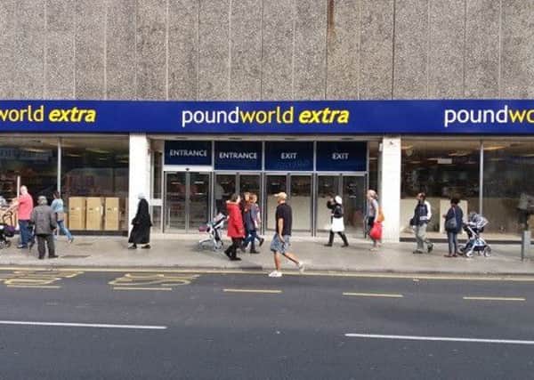 The Poundworld Extra store will be opening its doors on October 13