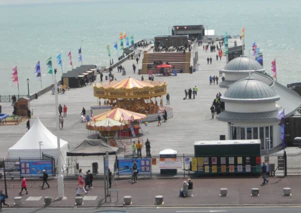 Hastings Pier. Picture by Barry Webster SUS-160524-171356001