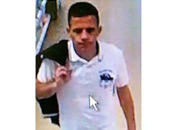 Sussex Police would like to speak to this man in connection with a string of thefts at the Boots store in East Grinstead. Picture: Sussex Police