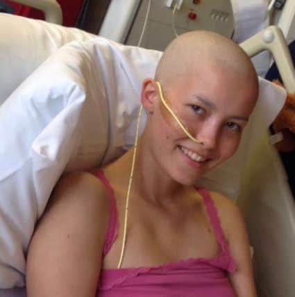 Ciara Lewis, 17, who has leukaemia