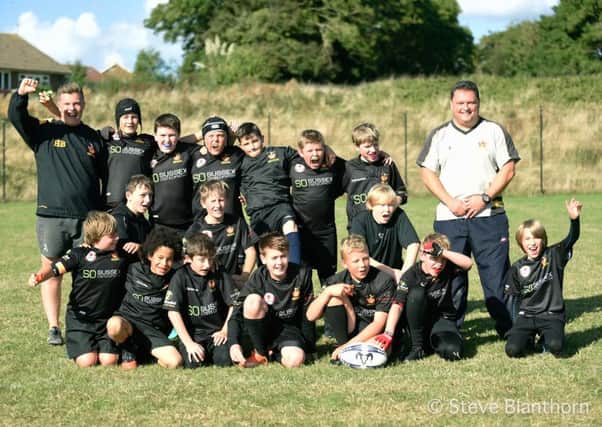 Burgess Hill Rugby Club's junior section enjoyed the Minis Rugby Festival at Hastings. Picture by Steve Blanthorn