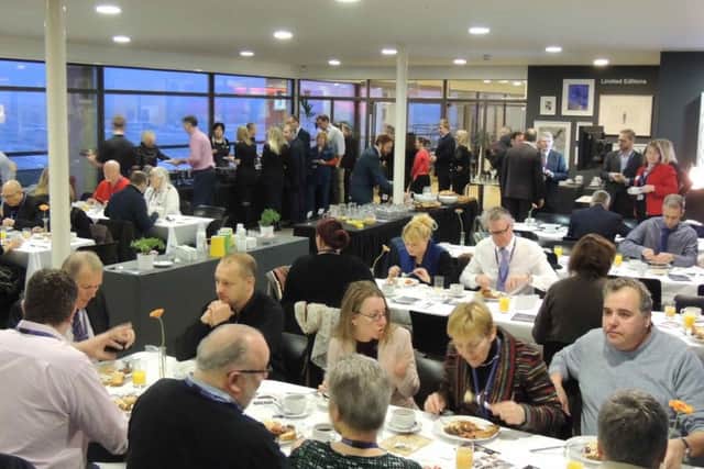 Breakfast ahead of Bexhill Jobs and Apprenticeship Fair SUS-160310-151055001