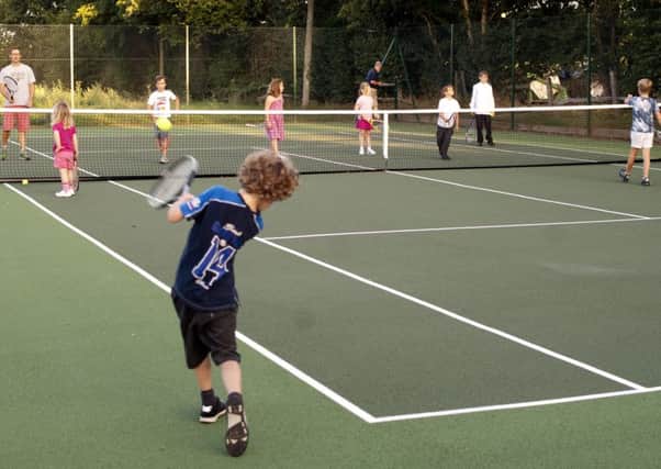 The new hard court builds on the work done by Stedham Sports Association. Picture: Lucinda Leeds