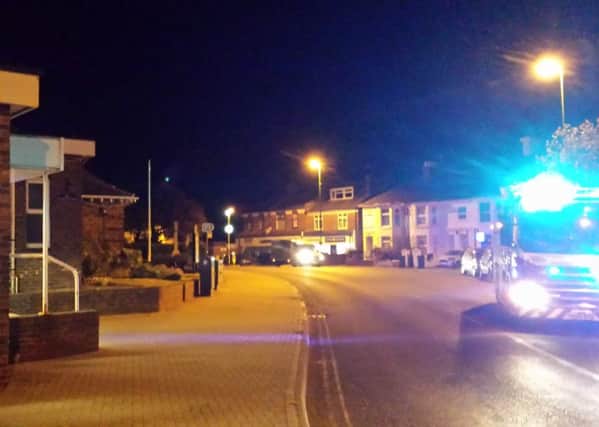 A fire engine was called to Lancing Parish Hall at 8.34pm