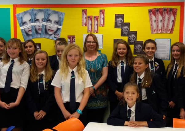 Author Teri Terry proved a huge hit when she visited The Angmering School