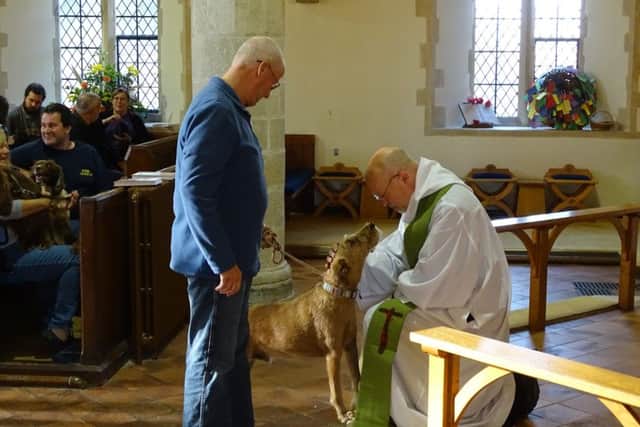 Blessing of the Animals at St Peter's Church, Selsey