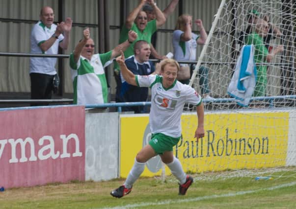 James Fraser put Bognor ahead at Dulwich / Picture by Tommy McMillan