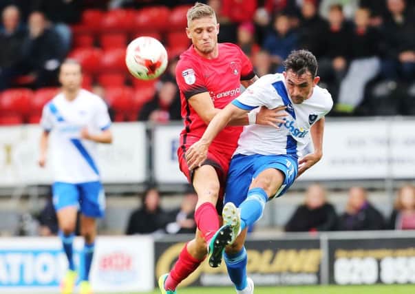 Leyton Orient could not stop Gary Roberts & Co. Picture: Joe Pepler