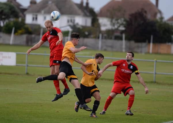 Action from Littlehampton v Hassocks. Pictures by Phil Westlake