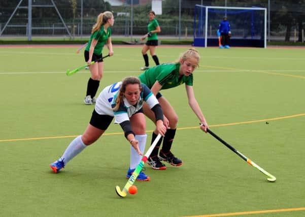 Alana Deacon on the ball for Chi ladies' seconds / Picture by Kate Shemilt